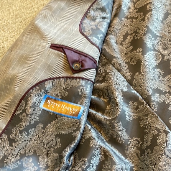 STEVE Harvey collection Mens  3 peice suit - Picture 11 of 12